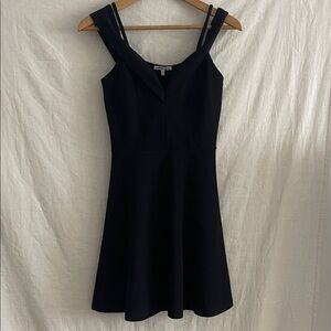 Charlotte Russell Black Sleeveless Dress